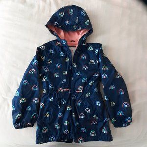 FLEECE-LINED MID-WEIGHT JACKET SIZE 7